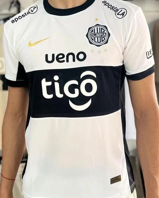 Camiseta de Olimpia Calidad Premium Tailandesa